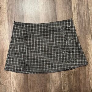 RARE Unif Plaid Collins Skirt